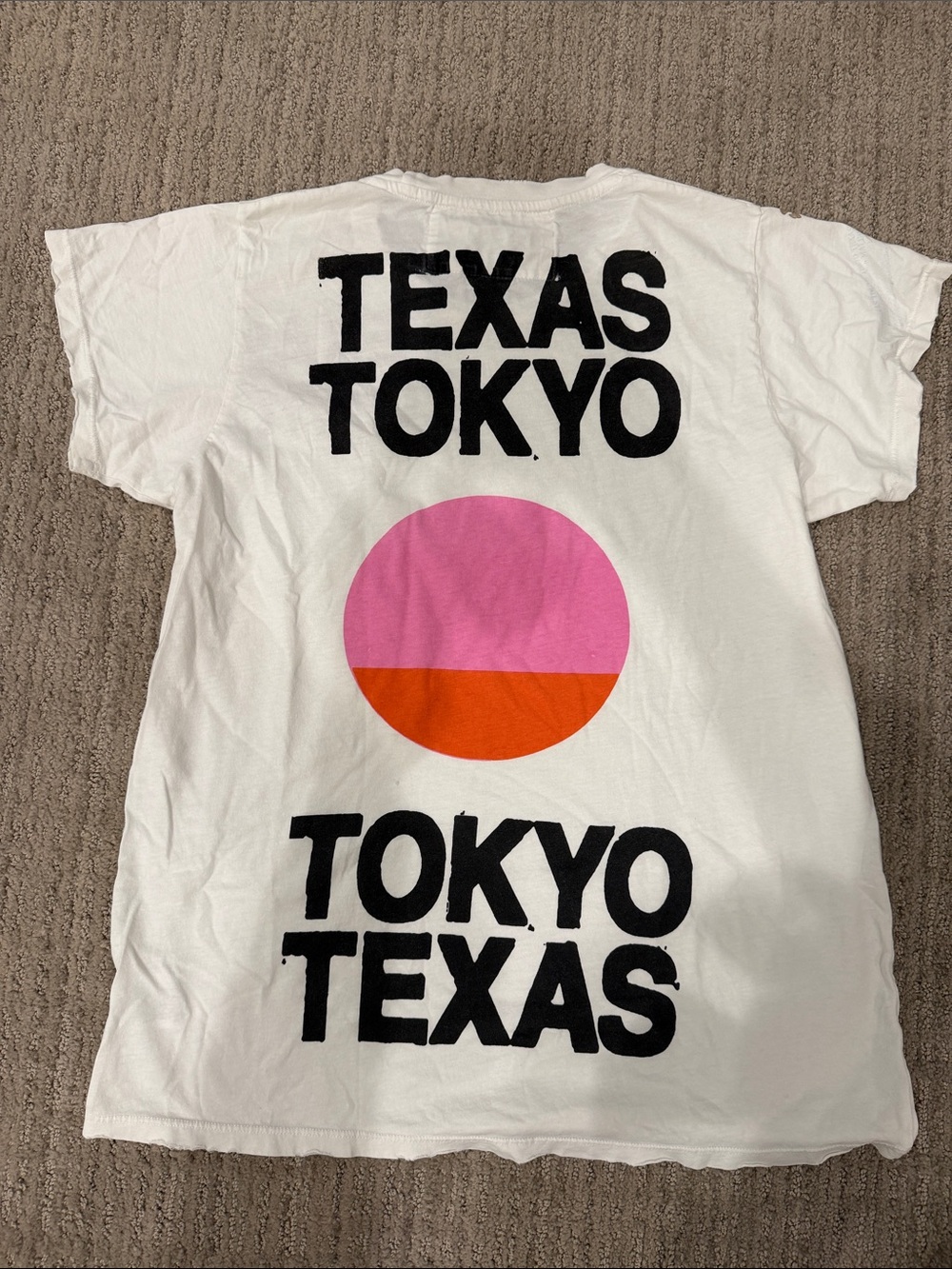 Rare! FreeCity Texas Tokyo graphic tee